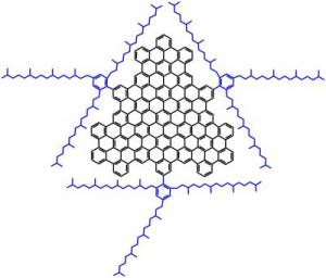 Graphene Sensitizer, Skeletal Model