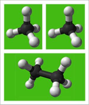 Methane, Ethane