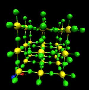 Vibrating Atoms ScF3